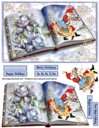 Santa Glad to see Mrs. Claus