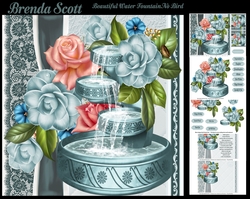 Beautiful Water Fountain No Bird