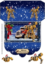Christmas Transformer Money Wallet