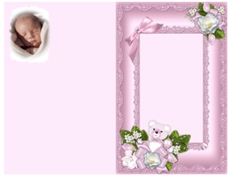 Sweet baby Girl Insert Blank