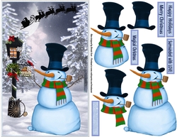 Frosty the Happy Snowman