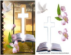 Sympathy Cross and Bible 2