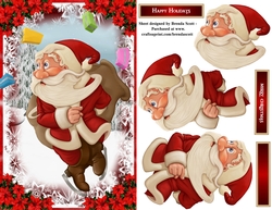 Santa Ice Skating