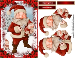 Santa Testing One of his New Toys