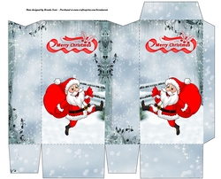 Santa Jumping for Joy