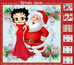 Betty and Santa 1