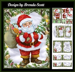 Santa with his Sack of Goodies
