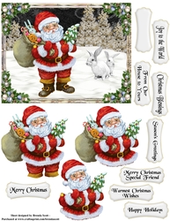Santa Bearing Gifts
