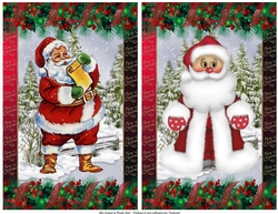 Happy Santa Topper