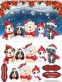 Cute Christmas Dogs 2