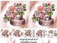 Floral Water Fountain