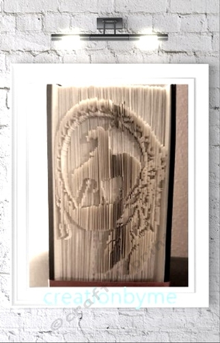 Indian Horse Dream Catcher book folding patterns