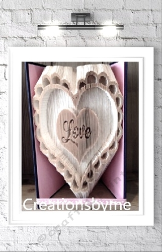Heart Of Hearts love book foldings patterns