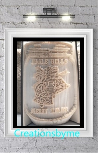 Jingle bells In a Jar book folding patterns