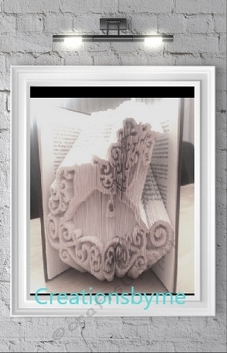 Detailed Rocking Horse book folding patterns