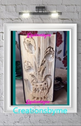 Tepot and Tulips book folding pattern