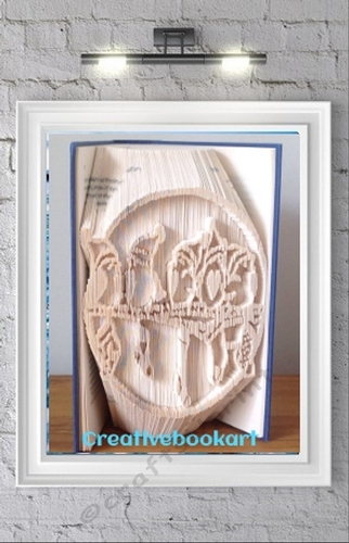 XMAS ROBBINS  BOOK FOLDING PATTERN