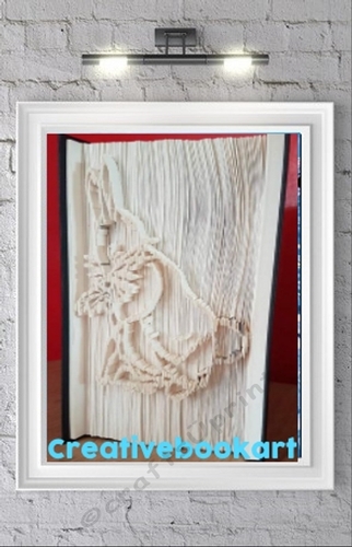 CUTE RABBIT AND CARROT BOOK FOLDING PATTERN