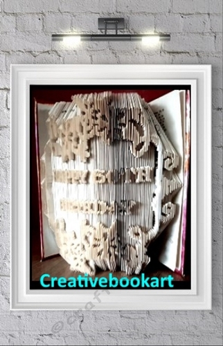 HAPPY 60TH BIRTHDAY  BOOK FOLDING PATTERN