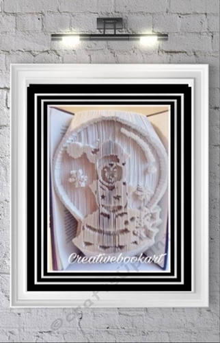 ROBIN SNOWGLOBE  BOOK FOLDING PATTERN