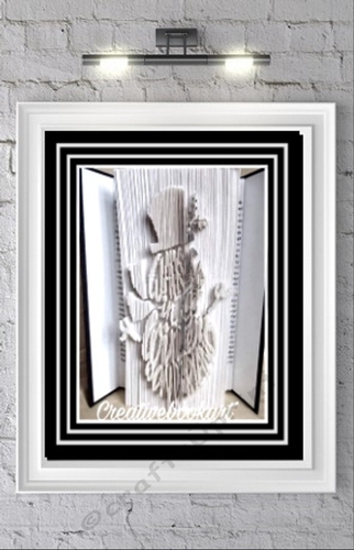 WALKING IN A WINTER WONDERLAND SNOWMAN  BOOK FOLDING PATTERN