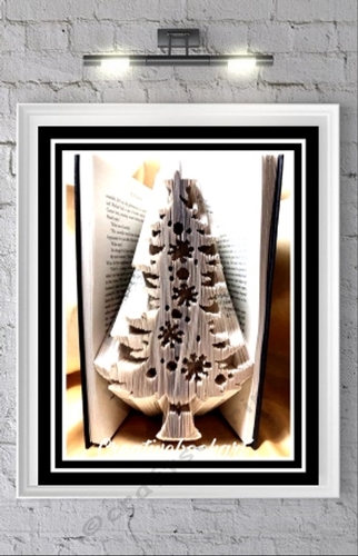 XMAS TREE SNOWFLAKES BOOK FOLDING PATTERNS
