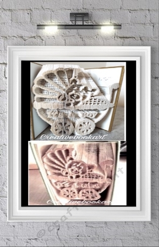 BABY BOY AND GIRL SET TWO TEDDY IN PRAM BOOK FOLDING PATTERNS