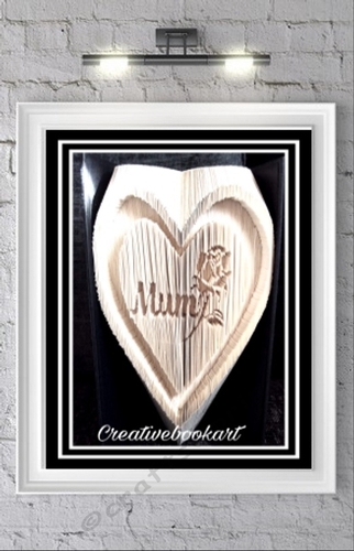 HEART AND ROSE MUM BOOK FOLDING PATTERNS
