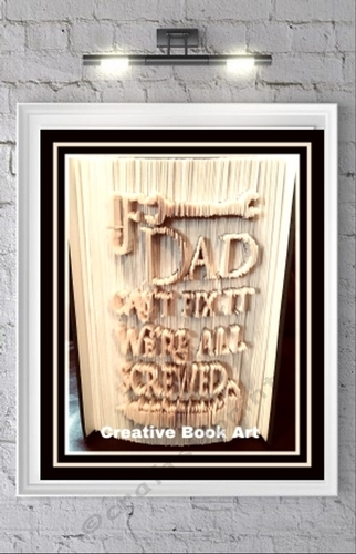 IF DAD CANT FIX IT TWO  BOOK FOLDING PATTERNS