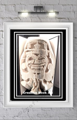 JUST MARRIED WEDDING CAR BOOK FOLDING PATTERNS