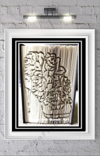 SHOE AND ROSES BOOK FOLDING PATTERN