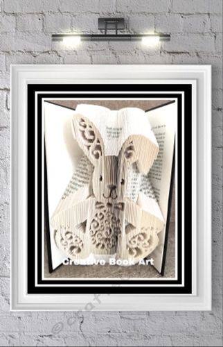 CUTE INTRICATE BUUNY BOOK FOLDING PATTERN