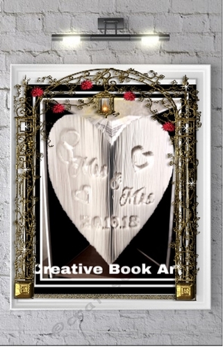 MRS AND MRS HEART BOOK FOLDING PATTERNS