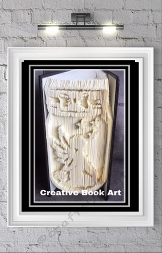 CUTE FAIRY IN A JAR   BOOK FOLDING PATTERN
