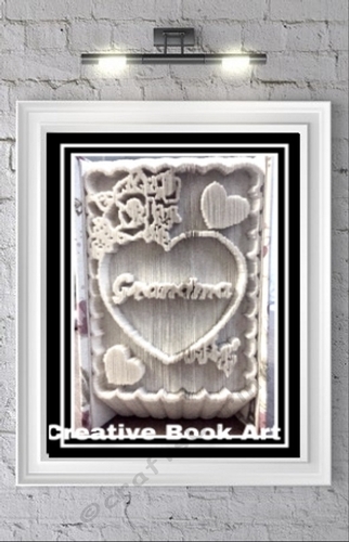 HEARTS AND ROSES GRANDMA  BOOK FOLDING PATTERN