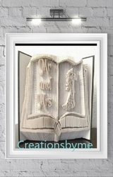 Mr And Mrs Wedding Book, book folding patterns