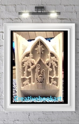 XMAS NATIVITY BOOK FOLDING PATTERN