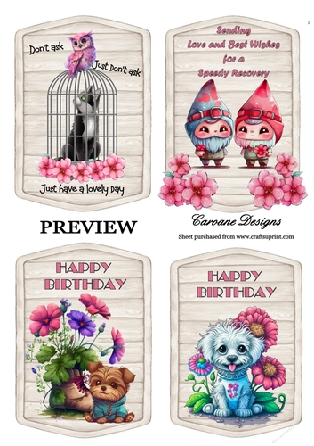 Multi Occasion Bumper Kit 6 - 10 sheets, Card fronts, decoupage, inserts, and greeting boxes