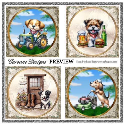 Bumper Kit 50 - Mans Best Friend - 9 page bumper kit