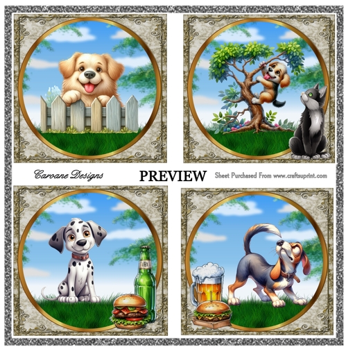 Bumper Kit 51 - Mans Best Friend - 9 page bumper kit