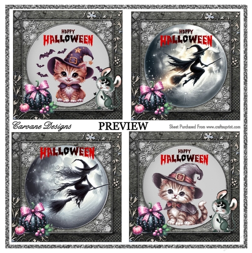 Spooky Halloween Bumper Kit 58 - 9 page bumper kit