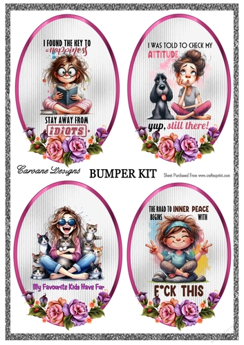 Cheeky Brats Bumper Kit 62 - 9 page bumper kit