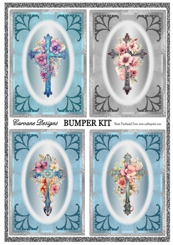 Sympathy Crosses Bumper Kit 63 - 9 page bumper kit