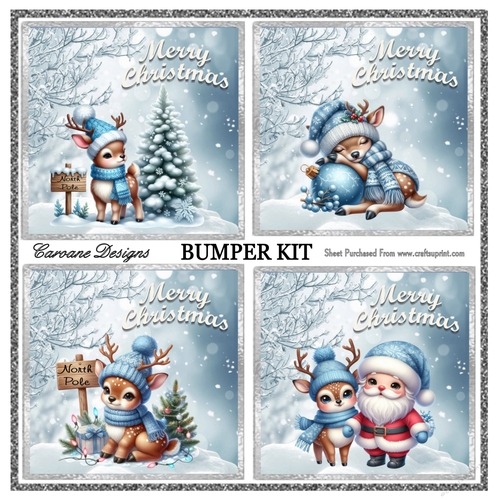 Babies 1st Christmas Bumper Kit 65 - 9 page bumper kit