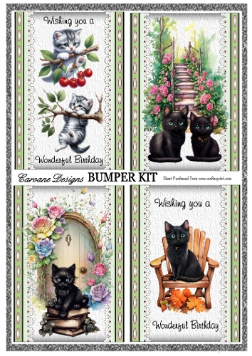 Kitties Galore -  Bumper Kit 68 - 9 page bumper kit