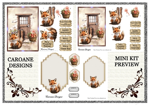 Country Doors 2 - 4 page Mini kit