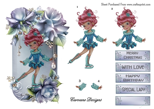 Fantasia - A4 design sheet