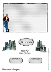 Matching insert for the design sheet - Rebel 1