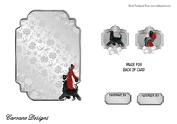 Matching insert for the design sheet - Lady in New York