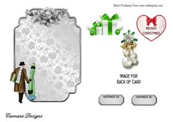 Matching insert for the Design Sheet - Christmas Love 1